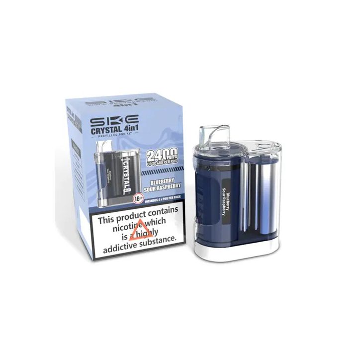 854815 Blueberry Sour Raspberry SKE Crystal 4 in 1 Prefilled Pod Kit